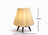 Pleated Table lamp
