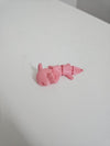 Axolotl Figlet Keychain