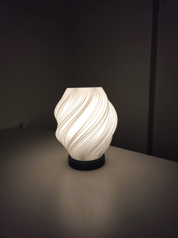 Small Swirl Lamp